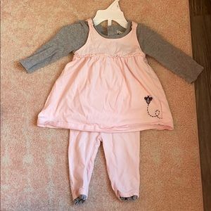 Organic soft pink outfit